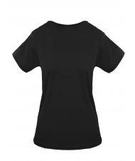 NORTH SAILS BICOLOR LOGO T-shirt in cotone nero - T-shirt e Top Donna - 2