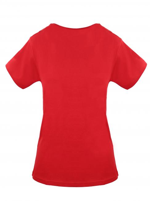 ESSENTIAL T-shirt in cotone rosso - T-shirt e Top Donna