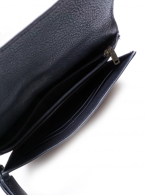 CAMPIONARIO - WOSTOK Astuccio porta cellulare in pelle blu - Borse Donna