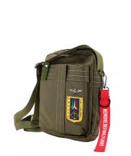 AERONAUTICA MILITARE FRECCE Borsello a tracolla verde - Tracolle Uomo - 3