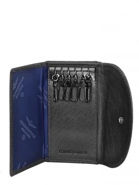 TARGET Astuccio Portachiavi in pelle Nero - Portachiavi