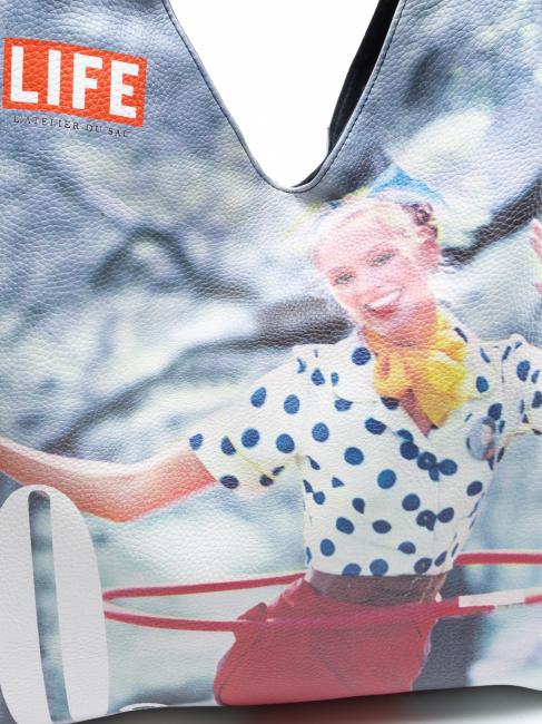 LIFE SUSAN Borsa grande a spalla the fifties - Borse Donna