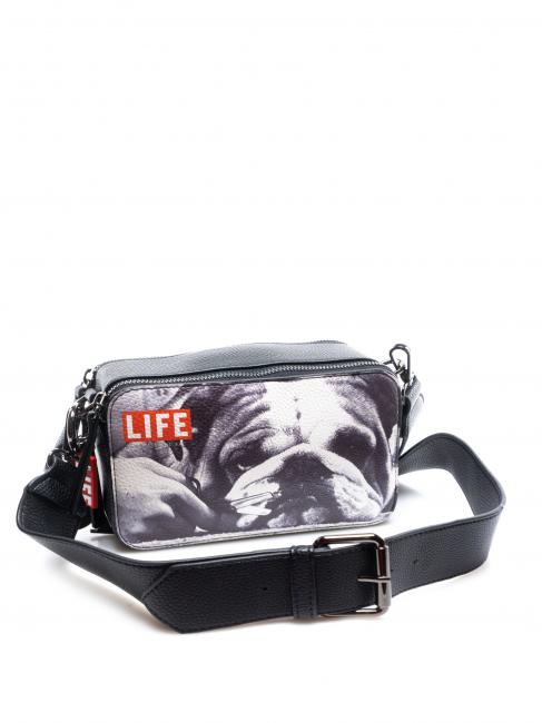 LIFE NINA Borsa mini camera case a tracolla dogs - Borse Donna
