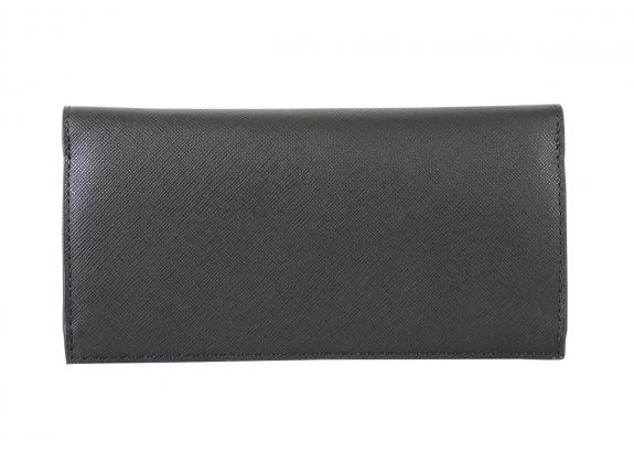 DURINI Portafoglio grande in pelle nero - Portafogli Donna