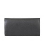 NAVA DURINI Portafoglio grande in pelle nero - Portafogli Donna - 3