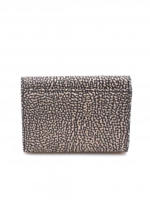 CLASSICA  Portafoglio medio con patta OP/NATURALE/NERO - Portafogli Donna