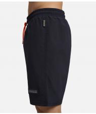 NAPAPIJRI V-MORGEX Costume lungo con logo blu marine - Costumi da bagno Uomo - 3