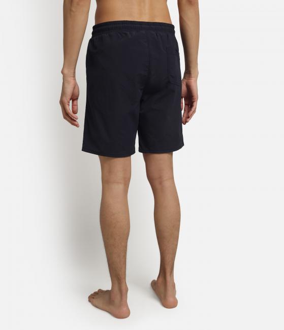 V-MORGEX Costume lungo con logo blu marine - Costumi da bagno Uomo