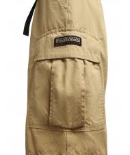NAPAPIJRI N-DRU Bermuda cargo con cintura sand prairie - Pantaloni Uomo - 5