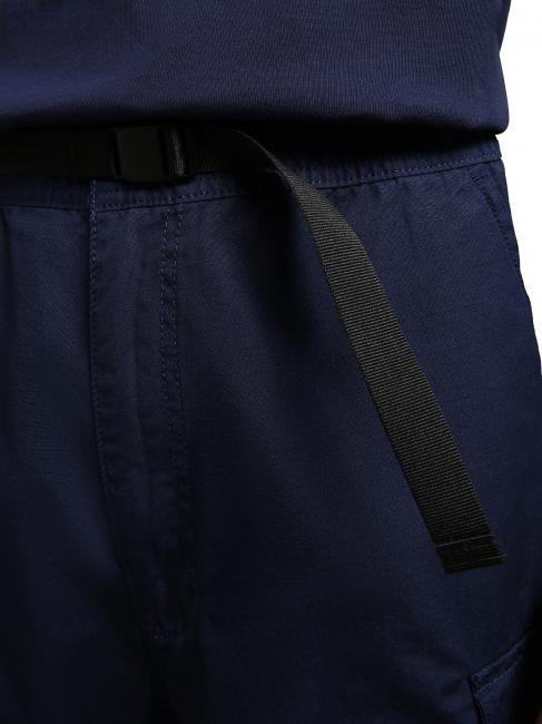 N-DRU Bermuda cargo con cintura medieval blue - Pantaloni Uomo
