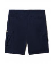 NAPAPIJRI N-DRU Bermuda cargo con cintura medieval blue - Pantaloni Uomo - 7