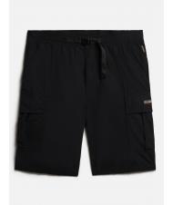 NAPAPIJRI N-DRU Bermuda cargo con cintura black 041 - Pantaloni Uomo - 6
