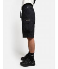 NAPAPIJRI N-DRU Bermuda cargo con cintura black 041 - Pantaloni Uomo - 3