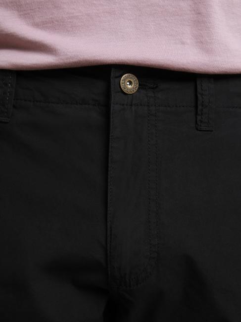 NOTO 5 Bermuda cargo in cotone black 041 - Pantaloni Uomo