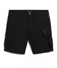 NAPAPIJRI NOTO 5 Bermuda cargo in cotone black 041 - Pantaloni Uomo - 7