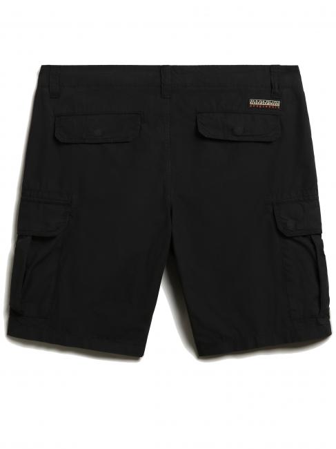 NOTO 5 Bermuda cargo in cotone black 041 - Pantaloni Uomo