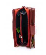 LESAC COLORFULL Portafoglio Donna in pelle rosso - Portafogli Donna - 5
