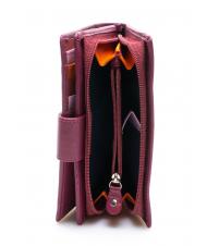 LESAC COLORFULL Portafoglio Donna in pelle fuxia - Portafogli Donna - 4