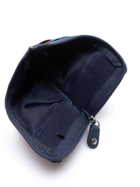 COLORFULL Portafoglio piatto in pelle blu - Portafogli Uomo