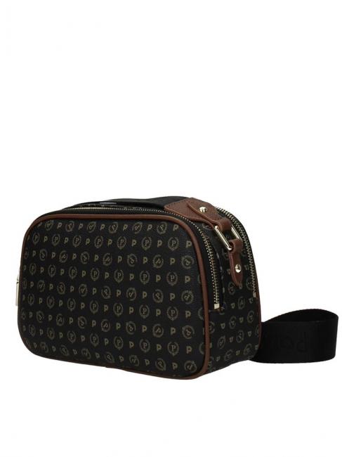 HERITAGE  Camera bag a tracolla nero marrone - Borse Donna