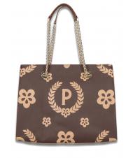 POLLINI HERITAGE  Shopping bag con doppio manico marrone - Borse Donna - 4