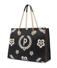 POLLINI HERITAGE  Shopping bag con doppio manico Nero - Borse Donna - 2