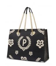 POLLINI HERITAGE  Shopping bag con doppio manico Nero - Borse Donna - 4