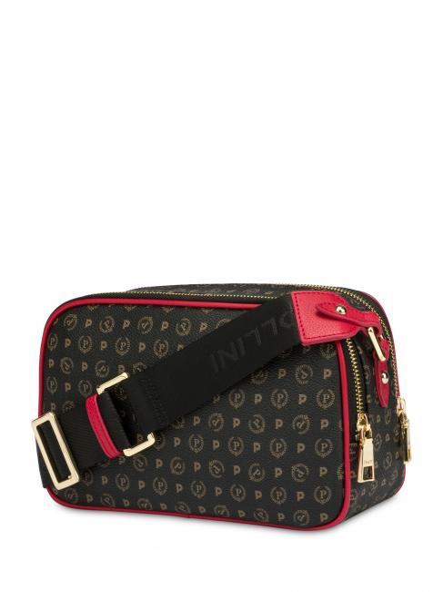 HERITAGE  Camera bag a tracolla nero lacca - Borse Donna