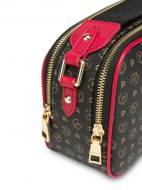 HERITAGE  Camera bag a tracolla nero lacca - Borse Donna