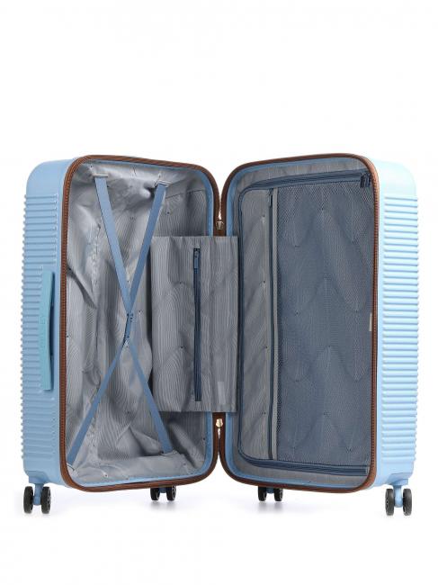 FREESTYLE Trolley misura media celeste - Trolley Rigidi