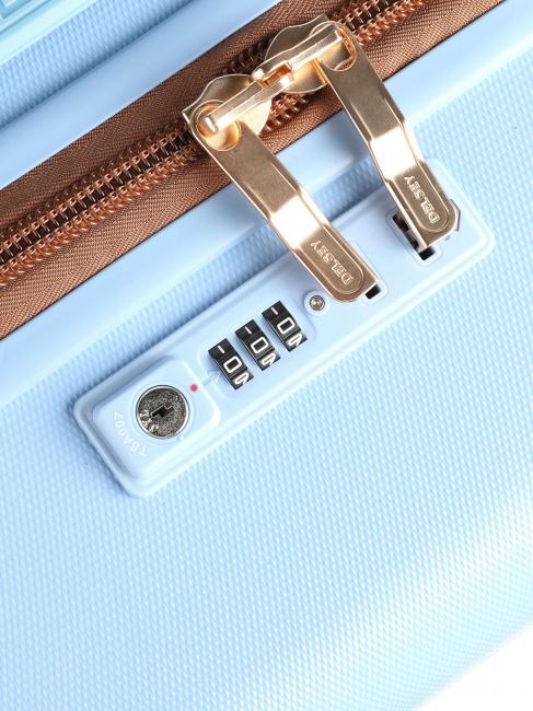 FREESTYLE Trolley misura media celeste - Trolley Rigidi