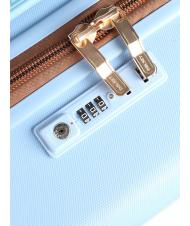 DELSEY FREESTYLE Trolley misura media celeste - Trolley Rigidi - 4