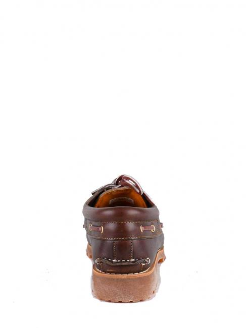 AUTHENTICS 3 EYE Scarpe da Barca in pelle brown - Scarpe Uomo