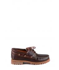 TIMBERLAND AUTHENTICS 3 EYE Scarpe da Barca in pelle brown - Scarpe Uomo - 2