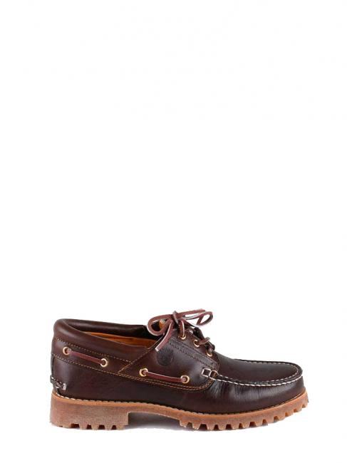 AUTHENTICS 3 EYE Scarpe da Barca in pelle brown - Scarpe Uomo