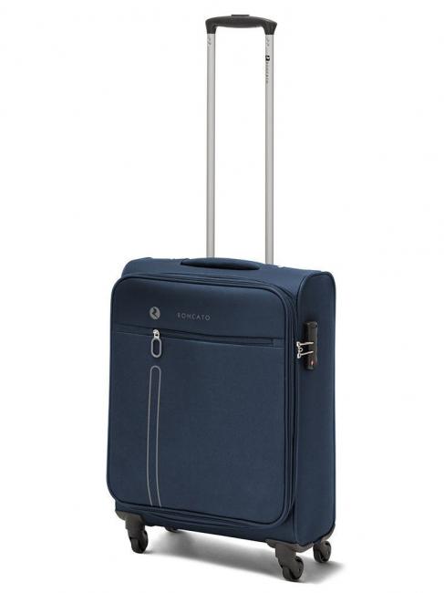 ONE WAY Set 3 trolley bagaglio a mano, medio e grande espandibili Blu scuro - Set Trolley