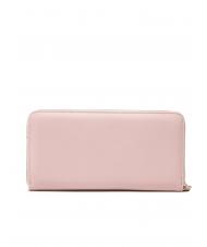 TWINSET BICOLOR UNLINED Portafoglio grande zip around light pink - Portafogli Donna - 3