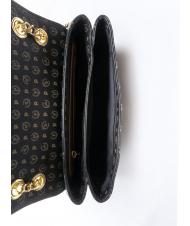 POLLINI HERITAGE Borsa a spalla media nero marrone - Borse Donna - 6