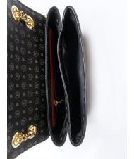 POLLINI HERITAGE Borsa a spalla media nero lacca - Borse Donna - 5