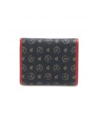 POLLINI HERITAGE Portafoglio con patta nero lacca - Portafogli Donna - 3