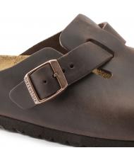 BIRKENSTOCK BOSTON Sabot in pelle habana - Scarpe Unisex - 5