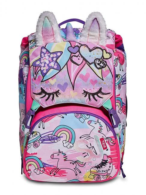 GANG ANIMALI FANTASY SJ Zaino espandibile CANDY FUXIA - Zaini Scuola & Tempo Libero