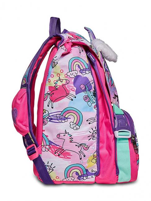 GANG ANIMALI FANTASY SJ Zaino espandibile CANDY FUXIA - Zaini Scuola & Tempo Libero