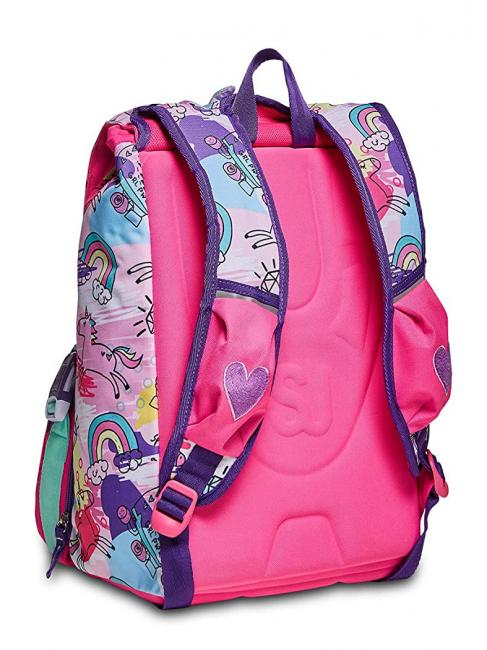 GANG ANIMALI FANTASY SJ Zaino espandibile CANDY FUXIA - Zaini Scuola & Tempo Libero
