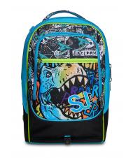 SJGANG GANG ANIMALI FLIP 3D SJ Zaino Trolley sganciabile con ruote triple  Nero - Zaini con carrello - 2