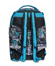 SJGANG GANG ANIMALI FLIP 3D SJ Zaino Trolley sganciabile con ruote triple  Nero - Zaini con carrello - 4