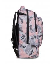 INVICTA NEW PLUG FANTASY Zaino trolley con carrello sganciabile camou logo pink - Zaini con carrello - 3