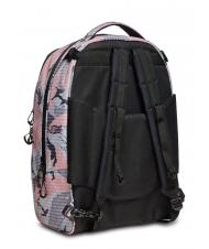 INVICTA NEW PLUG FANTASY Zaino trolley con carrello sganciabile camou logo pink - Zaini con carrello - 4