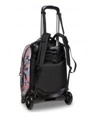 INVICTA NEW PLUG FANTASY Zaino trolley con carrello sganciabile camou logo pink - Zaini con carrello - 7