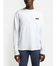 NAPAPIJRI S-MAEN Maglia manica lunga girocollo cotone bright white 002 - Maglie Uomo - 2